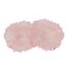 Verdant Touch Rose Quartz Cooling Eye Cover - 2PCs | Migraine Relief & Puffiness Elimination - Buy Online on GoSupps.com