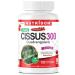 Nutridom Cissus Quadrangularis Supplement - Standardized to Contain 2.5% Keto-Steroids - Healthy Weight Management and Joint Health Support - Non-GMO Gluten Free Dairy & Soy Free Vegetable Capsules (120 Count)