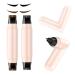 Lot de 2 tampons eyeliner rotatifs Outil de mise en forme rapide avec marquages pour il gauche/droit r sistant aux taches et longue dur e pr t l'emploi eyeliner Wing impeccable pour d butants noir/marron