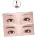 FRCOLOR Beauty Makeup Tools 2pcs Brown Waterproof Eyeliner Brow Pencil Dark Brown Eyebrow Pencil Eyebrow Gel Girl 1 count (Pack of 1) Picture 2 - Buy Online on GoSupps.com