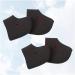 Buy LIXBD Moisturizing Socks - Spa Gel Treatment for Dry Cracked Heels - 2 Pairs Black - Ultimate Foot Care - Buy Online on GoSupps.com