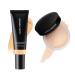 Laura Mercier Tinted Moisturizer Blurred Matte with SPF 30 24HR+ Shine Control Shade 1W Blonde and Translucent Loose Setting Powder 24HR Shine Control Infused with Vitamins C + E Bundle