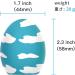 Dog Squeaky Toy 6 PCS Latex Bouncy Egg Balls with Squeaker for Puppy Small Pet Dogs Soft Rubber Sound Toys for Interactive Fetch Play 6 Pack - Buy Online on GoSupps.com