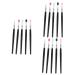 Hemoton 15 Pcs Silicone Eyeshadow Brush Cream Makeup Brush Cream Eyeshadow Stick Creme Eyeshadows 14.7x0.9cmx3pcs As Shownx3pcs