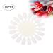 10pcs Nail Display Boards - Portable Stylish Nail Practice Cards for Salons | Perfect for Nail Art Display - Buy Online on GoSupps.com
