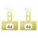 2 Pairs Adjustable T Blade Trimmer Heads - Carbon Steel Replacement for Andis 32400 Slimline Pro | International Shipping - Buy Online on GoSupps.com