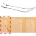 Deebow Glasses Replacement Bar - Metal Nose Bridge for 1-Hole Borderless Frames - Purple Repair Parts - Buy Online on GoSupps.com