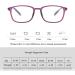 Adjustable Eyeglasses - Dial Vision Flex Auto Focus Self-Adjusting Reading Glasses (0.00 to 4.00) - Stylish Purple Design International Shipping Available - Buy Online on GoSupps.com