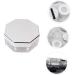 SOIMISS 2 Sets Octagonal Loose Powder Box Makeup Sponge Holder Cosmetic Powder Case Portable Makeup Box - Buy Online on GoSupps.com