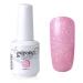 Vishine Nail Salon UV Manicure Polish Soak Off Gel Polish Nail Art Pearl Pink(713) #713