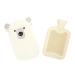 Balvi Hot water bottle Polar Color White Hot water bottle with soft surface in the shape of a polar bear Rubber