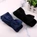 Makeup Headbands Bow Hair Bands for Women Spa Washing Face Hair Band Towel Wrap Coral Fleece Elastic Head Band for Shower Sports (Black) - Buy Online on GoSupps.com