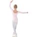 Danswan Long Sleeve Leotard for Girls | Ballet Pink Gymnastic Bodysuit | Classic 13-14 Years - Buy Online on GoSupps.com