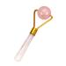 Massage Ball Jade Roller GuaSha Scraping Face-lift Tool Pink Crystal Energy Stone Back Relax Body Massager 1Pcs