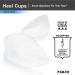 Medi-Dyne Tulis Gel Heel Shell - Heavy Duty Support for Sports Shoes | Extra-Eighth Double Honeycomb Structure for Large Feet (Over 80 kg) - Buy Online on GoSupps.com
