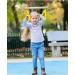 Lelly Q Children Trapeze Swing Bar with Rings - Wooden Playset for Kids - Buy Online on GoSupps.com