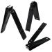 Professional 10-Piece Manicure Set - Stainless Steel Nail Clippers & Tools in Leather Case - Buy Online on GoSupps.com