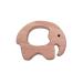 2pcs Handmade Cartoon Elephant Wood Pendant Decorations - Natural Beech Wooden DIY Necklace Charms - Buy Online on GoSupps.com