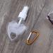 Durratou 10 Pieces Key Ring 50ml Heart Shaped Mist Bottle Fine Portable Empty Reusable for Liquid Containers - Buy Online on GoSupps.com