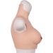 Buy Knobco Realistic Silicone Breast Shapes for Mastectomy & Cosplay - Yellow Skin Half-Length 1010g - Buy Online on GoSupps.com