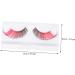 Didiseaon 3pairs Halloween False Eyelashes Vivid Eyelashes Unique Fake Eyelashes Eye Lashes Extension for Halloween Women False Eyelash Reusable Imported Fiber 5d Multicolor Performance - Buy Online on GoSupps.com