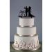 Funny Military Wedding Cake Topper Officer Uniform Soldier Groom & Bride Cake Topper Black Silhouette Mr and Mrs Cake Topper - Buy Online on GoSupps.com