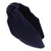 Buy AXY Vintage Fabric Headband with Knot - Beautiful Black & Blue Ladies Hair Accessory | International Shipping Available - Buy Online on GoSupps.com