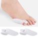 Soft Gel Toe Spreaders for Hallux Valgus Relief | 10 Pairs - Heel-Friendly Latex-Free Anti-Allergen Uniform Size - Comfortable Toe Alignment - Buy Online on GoSupps.com