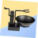 Fomiyes 6 STK Razor Brushwood Holder & Stand | Premium Shaving Accessories for Men - Soap Bowl & Manual Shaving Solutions - Buy Online on GoSupps.com