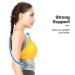 A&X Bravo Posture Corrector for Men and Women - Adjustable Lumbar Support Brace for Improved Posture and Pain Relief - XL Grey - Buy Online on GoSupps.com
