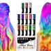 13 Colors Hair Chalk for Girls Gifts, Kids Temporary Bright Hair Chalk Comb Non-Toxic Hair Dye for Birthday Halloween Cosplay Party Gift for Girls Kids Ages 4 5 6 7 8 9 10+ Teen Great for DIY Hair Color At Home
