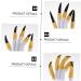 FOMIYES 3 Sets Halloween Nail Set Zombie Fingers Nail Zombie Finger Nail Halloween Props Fake Nails Spooky Fake Finger Fingertip Fingernail Fake Fingers Nail Prom Vinyl The Witch - Buy Online on GoSupps.com