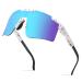 MALIDAK Cycling Sunglasses Men, UV 400 Protection Sports sunglasses, Polarized Outdoor Sports Glasses for Driving Npc10