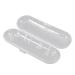 ROSENICE Toothbrush Holder Plastic Travel Bag Toothbrush Heads Cover for Oral-B Electric Toothbrush (Transparent)
