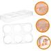 Beatifufu Egg Holder 2pcs Refrigerator -slot Egg Tray Slots Holder Rack Storage Replacement Egg Holder Storage - Buy Online on GoSupps.com
