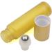 PXYELEC 10ML Essential Oil Roller Bottles - 10 Pack for Aromatherapy Perfumes & Lip Balm - Yellow Sample Bottles - Buy Online on GoSupps.com