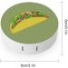 Portable Taco Contact Lens Travel Kit Cute Contact Lens Case with Mirror for Daily Outdoor Use - Buy Online on GoSupps.com