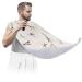 Dragonflies Painting Beard Bib Apron Beard Bib Hair Catcher for Men Shaving and Trimming Non-Stick Waterproof Beard Cape Grooming Cloth with 2 Suction Cups Gifts for Men