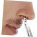 NOLITOY Nose Hair Trimmer for Men | Reusable Grooming Tool & Tweezers | Steel Clipper Set for Precise Hair Removal - Buy Online on GoSupps.com