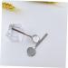BELLIFFY Eye Cream Stick Beauty Scoop Skin Care Spoon Lip Applicator Makeup Spoon Spoon Lotion Spoon Beauty Spoon Skincare Tools Cream Spoon Facial Spoon Spoon 5.00X1.50X0.30CM Silver - Buy Online on GoSupps.com