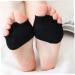 Shop 4 Pairs Open Toe Socks & Men's Yoga Sandals Cotton Peep-Toe & High Heel Comfort Cushion Front Pads - Buy Online on GoSupps.com