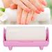 Strong Nail Art Stamper Oil-Absorbing Leaf - 11.5x6 cm Plastic Stamp Template (Black & Pink) | International Shipping Available - Buy Online on GoSupps.com