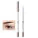 Women's Eye-Liner Pencil White Eyeliner Pencils Quick Drying Eyeliner Pencil Professional White Eyeliner Pencil Silk Worm Lightening Eyeliner Pen for Women