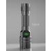 POVAST 1600 Lumens Tactical Flashlight with Picatinny Rail Mount - Remote Pressure Switch, USB Rechargeable - Matte Black - Buy Online on GoSupps.com