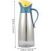 Zerodeko 1pc Lecythus Vinegar Pot Oil Holder Olive Oil Pot Glass Vinegar Dispenser Olive Oil Dispenser Olive Oil Storage Can Automatic Opening Closing Bottle Metal Pp Storage Tank Leakproof 9X9CM Yellow - Buy Online on GoSupps.com