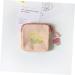 Bestonzon 2 PCS Napkin Storage Bag & Maxi Pad Organizer for Women - Cute Handbag Inserts 15.5x15.5cm - Buy Online on GoSupps.com