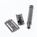 2 Set Classic Manual Double Edge Razor for Men - Black - Perfect for Daily Shaving - International Shipping Available - Buy Online on GoSupps.com