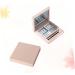 DRESSOOS 2pcs Empty Eyeshadow Dish Makeup Highlighter Empty Compact Eyeshadow Square Highlighters - Buy Online on GoSupps.com