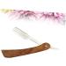 Frcolor Safe Razor - Portable Double Hairdresser Razor for Men | Old Fashioned Bamboo Design | Beemysafe Hand Razor - Buy Online on GoSupps.com