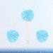 Buy Blue Shower Bath Balls - Soft Solid Color Bath Sponge for Relaxing Bath Time - Buy Online on GoSupps.com